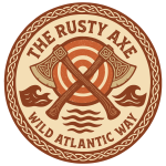 The Rusty Axe Logo Colour
